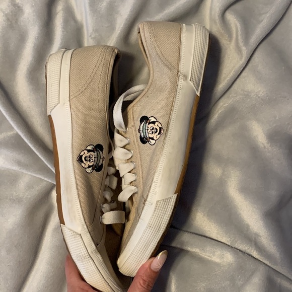Disney safari Mickey canvas lace up sneaker size 10 animal kingdom Disney world - Picture 2 of 7